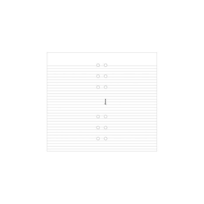 Filofax Personal White Lined Notepad Refill Value Pack CXF133047