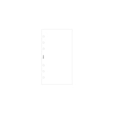 Filofax Personal White Plain Notepad Refill Value Pack CXF132451