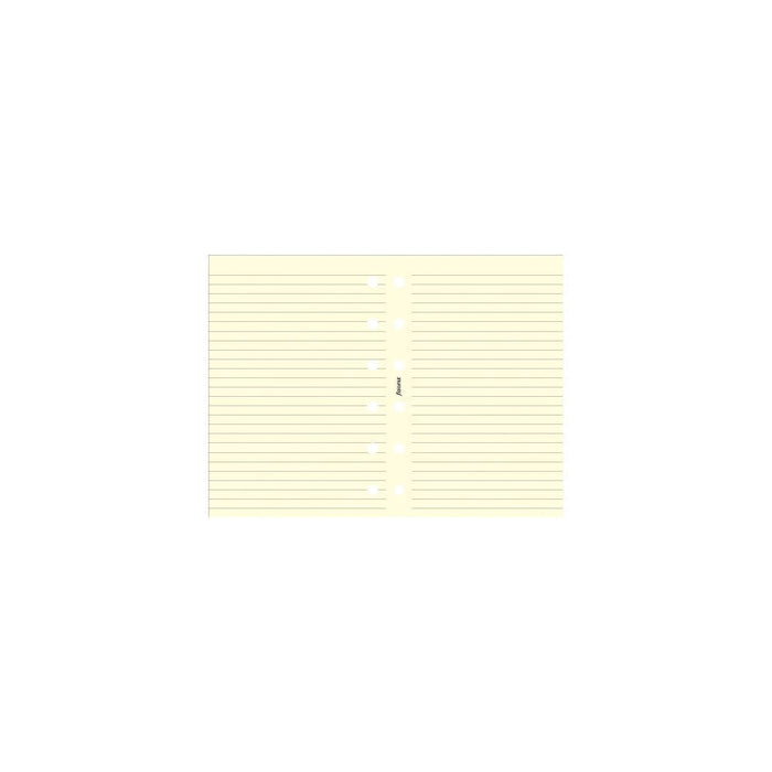 Filofax Pocket Cream Lined Notepaper Refill CXF213053
