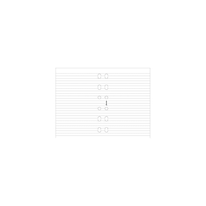 Filofax Pocket White Lined Notepad Refill 40 Sheets CXF212210