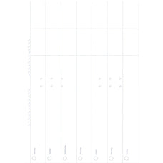 Filofax Undated Clipbook A5 Diary Refill CXF345000