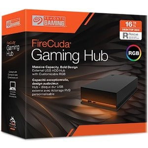 FIRECUDA GAMING HUB 16TB 3.5IN USB 3.2 Gen 1 External HDD IM5193842