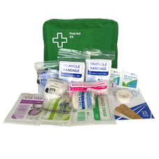 First aid Kit  Lone Worker / Vehicle, Economy in Soft Pouch DTFAKLWQSI