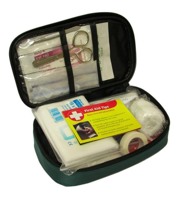 First Aid Kit, Soft Bag, 1 Person, Essentials, Perfect for Car RMFALW1