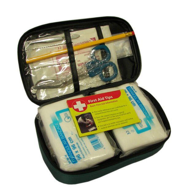 First Aid Kit, Soft Bag, 2 Person, Compact, Comprehensive RMFALW2