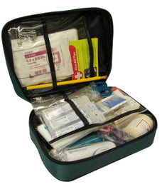 First Aid Kit, Soft Canvas Bag, 1-25 Person, Ideal for Workplace RMFA125SB