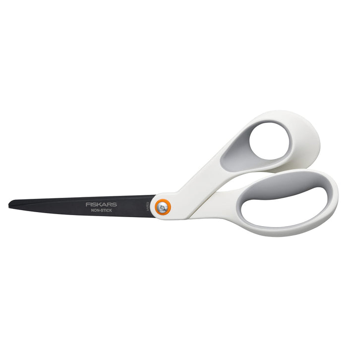 Fiskars 8 inch Performance Offset Scissors, Non-Stick CX1002499