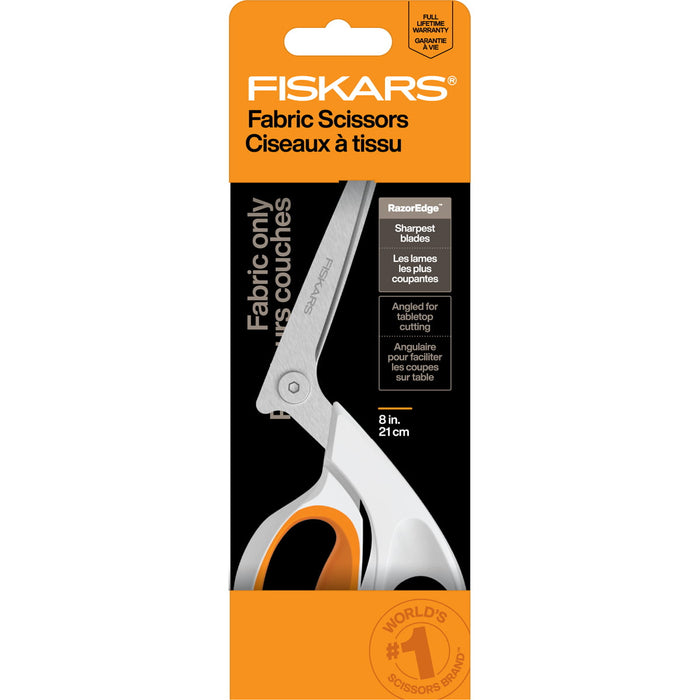Fiskars 8 Inch RazorEdge Fabric Shears CX1002417