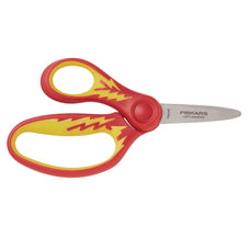 Fiskars Kids Scissors, Left Hand, Pointed 5" Assorted Colours CXFK9122020