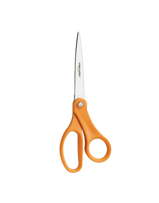 Fiskars Orange Handle Straight Scissors, 8 inch CXFK34527097