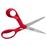 Fiskars Premier Orange Handle Left-Handed Scissors 8 Inch CX1002663