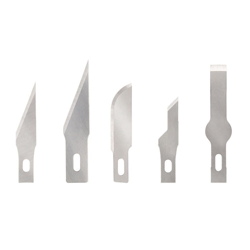 Fiskars Standard Blade Assortment Set, 2x No.11, 1x No.10, 1x No.16, 1 ...