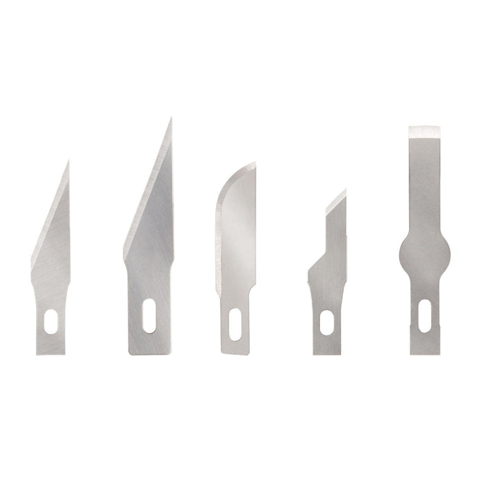 Fiskars Standard Blade Assortment Set, 2x No.11, 1x No.10, 1x No.16, 1x No.17, 5 Pack CXFK8804002