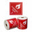 FLAMMABLE LIQUID 3 Printed Permanent Adhesive Label 99mm x 99mm x 500 Labels per roll MPH15230