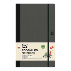 Flexbook 130mm x 210mm Ecosmiles Ruled Notebook - Coffee FP2100100