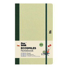 Flexbook 130mm x 210mm Ecosmiles Ruled Notebook - Kiwifruit FP2100101