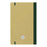 Flexbook 130mm x 210mm Ecosmiles Ruled Notebook - Olive FP2100103