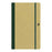 Flexbook 130mm x 210mm Ecosmiles Ruled Notebook - Olive FP2100103