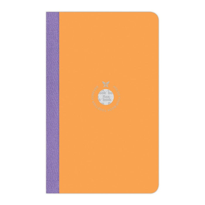 Flexbook 130mm x 210mm Smartbook Ruled Notebook - Orange FP2100048