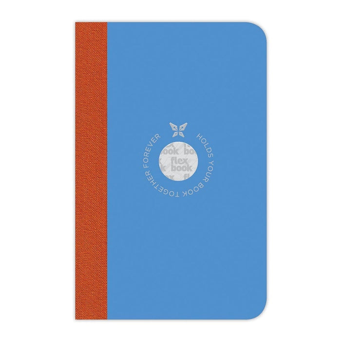 Flexbook Smartbook 90mm x 140mm Ruled Pocket Notebook - Blue FP2100057