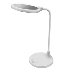 Flexible GooseneckLED Desk Lamp w RingLight Vanity Mirror & Touch Controls 3-LED Modes CDLUXO