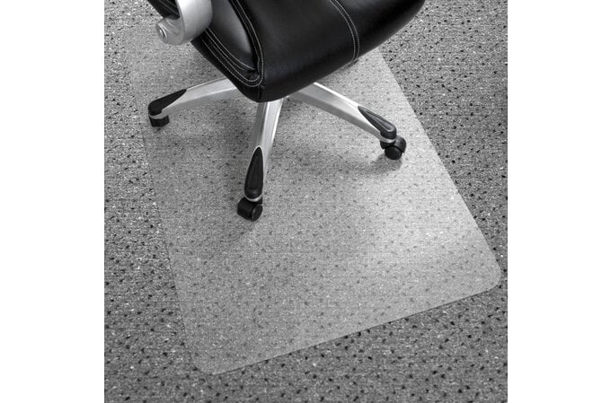 Floortex Multi-Purpose Chair Mat for Low Pile Carpet 75cm x 120cm AOACCMFLVG0005