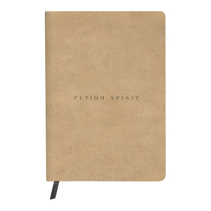 Flying Spirit Clothbound Journal A5 Lined Beige FPC103946C