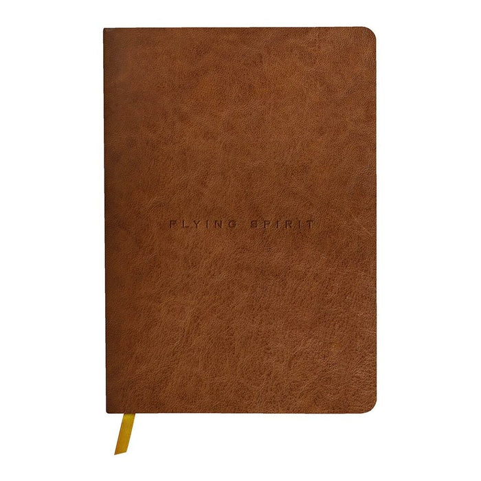 Flying Spirit Clothbound Journal A5 Lined Cognac FPC106946C