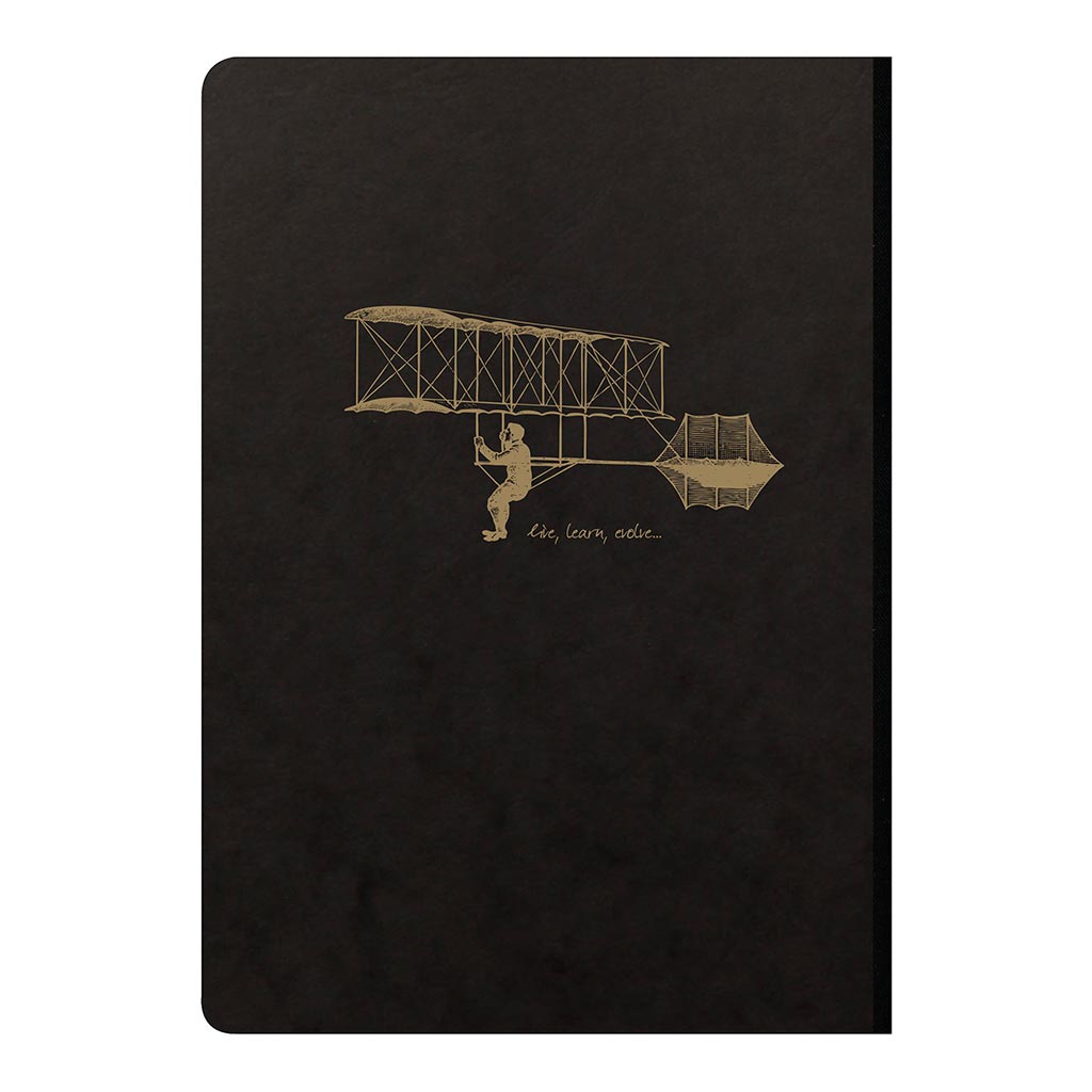 Flying Spirit Clothbound Notebook A5 Assorted Black | Clairefontaine ...