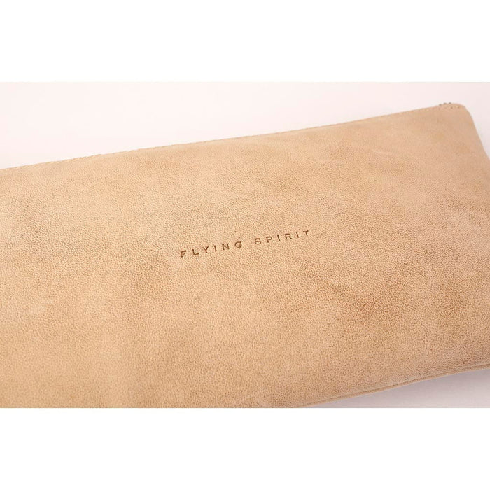 Flying Spirit Pencil Case Flat Beige FPC103513C