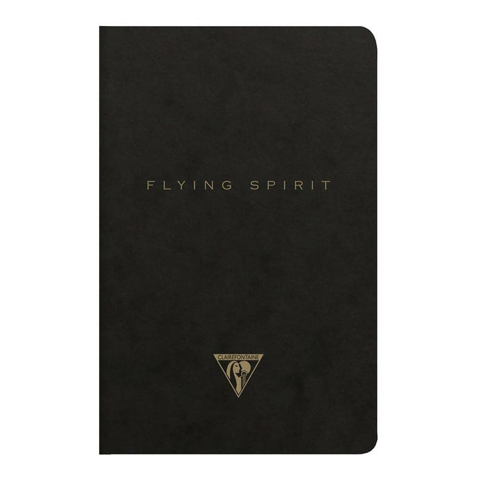 Flying Spirit Sewn Notebook 9x14 Assorted Black FPC102596C