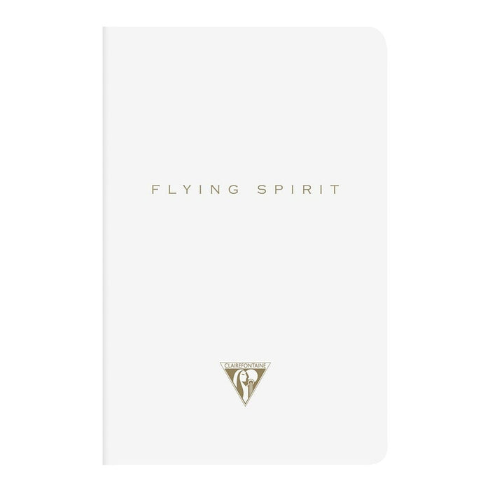 Flying Spirit Sewn Notebook 9x14 Assorted White FPC104596C