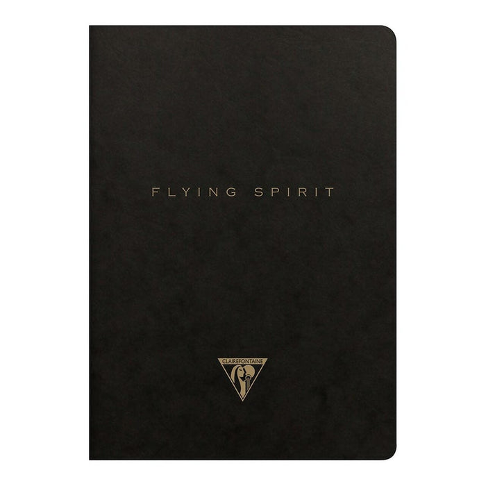 Flying Spirit Sewn Notebook A5 Assorted Black FPC102536C