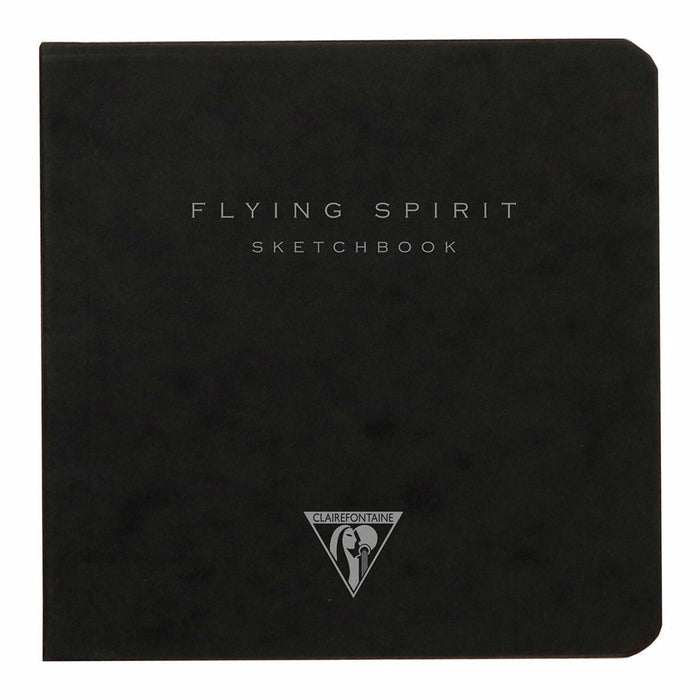 Flying Spirit Sketch Book 10.5cm x 10.5cm Black FPC975806C