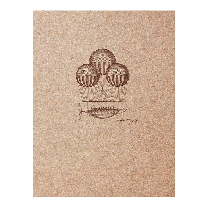 Flying Spirit Sketch Book 16x21cm Kraft FPC930022C