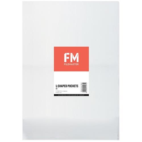 FM A3 Clear L Pockets 5's pack CX278565