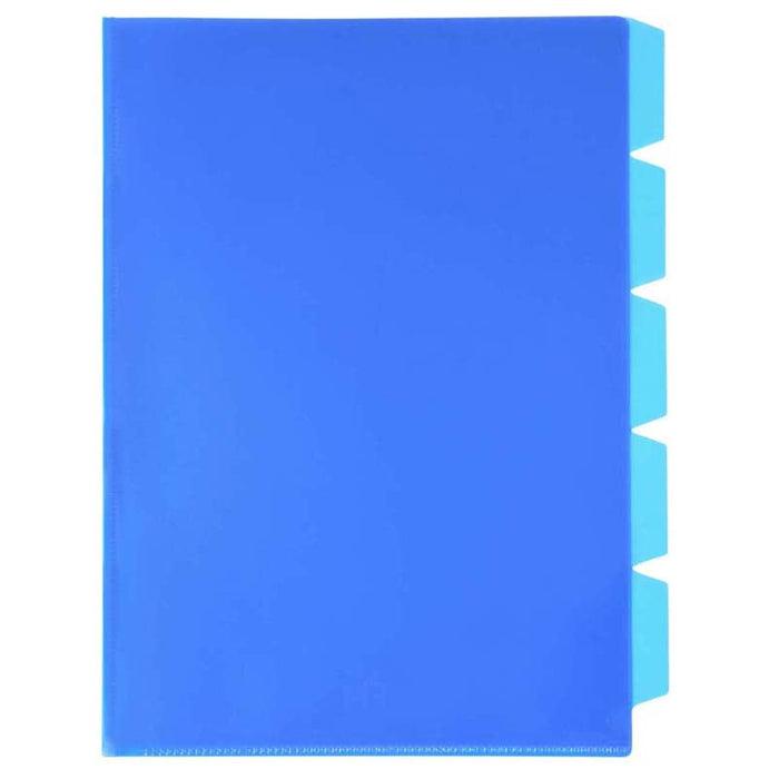 FM A4 5 Tab L Pockets Blue x 5's pack CX279600