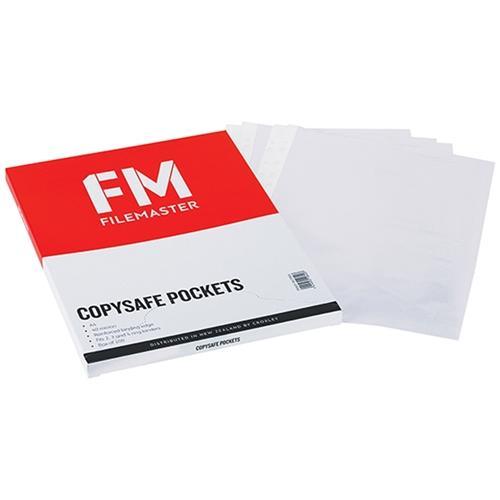FM A4 Copysafe Clear Pockets 100s CX278010