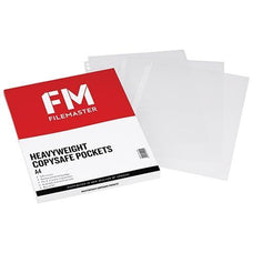 FM A4 Copysafe Clear Pockets 115 Micron 50's CX278011