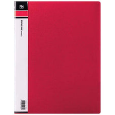 FM A4 Display Book 10 pocket Red CX278216