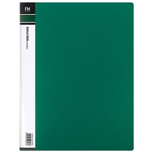 FM A4 Display Book 20 pocket Green CX278223