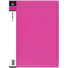 FM A4 Display Book 20 pocket Shocking Pink CX278201