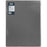 FM A4 Display Book, 20 Pocket with Zip Storage, Gunmetal Black CX12466515
