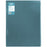 FM A4 Display Book, 20 Pocket with Zip Storage, Ocean Blue CX12466512