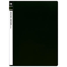 FM A4 Insert Cover Display Book 20 pocket Black CX278229