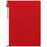 FM A4 Insert Cover Display Book 20 pocket Red CX278233