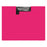 FM A4 Landscape Clipboard with Flap, Pink CX12466555
