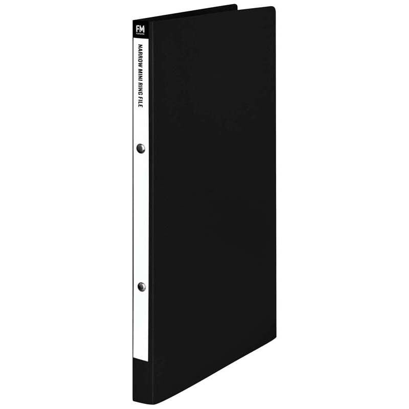 FM A4 Mini Ring File - Black | Filemaster — Discount Office