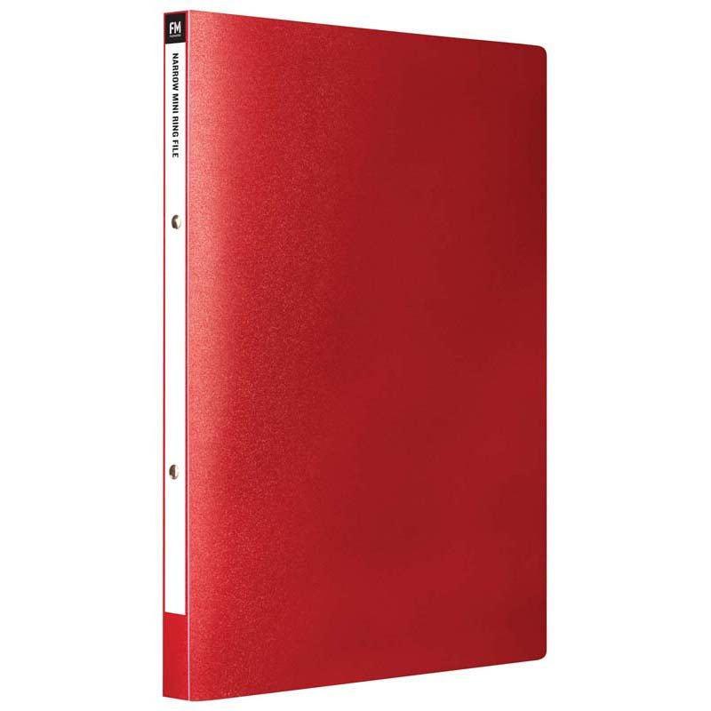 Small File With Rings FM A4 Mini Ring File - Red | Filemaster β Discount Office