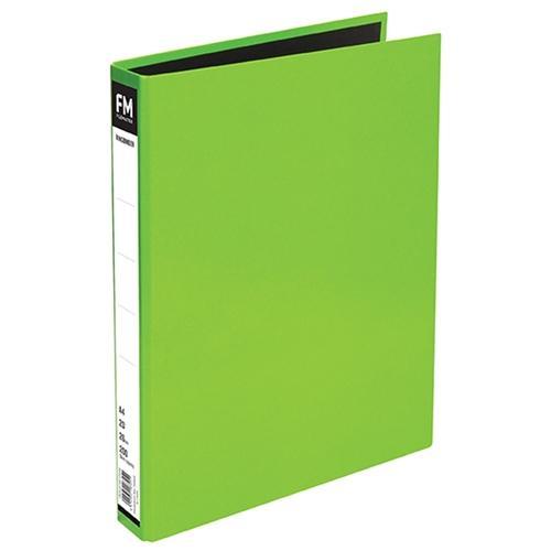 FM A4 Vivid Ring Binder 2/26 Lime Green | Filemaster — Discount Office